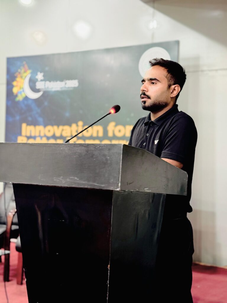 Osman Raza Jolaha speaking at pre-launch industry roundtable